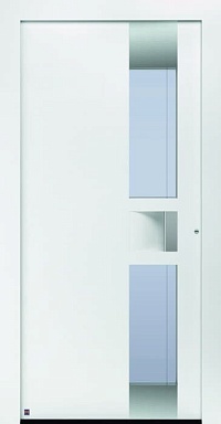 Двери входные алюминиевые Hormann Thermo Carbon Мотив 302 в Ялте