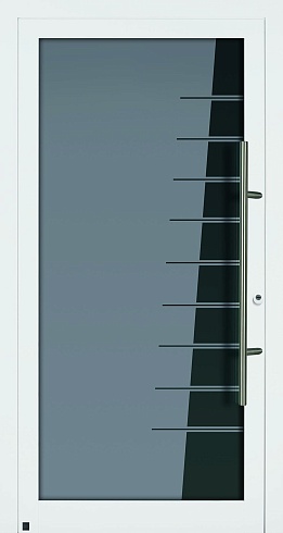 Стеклянные входные двери TopComfort Hormann - Мотив 100 / MG 117 Ялте